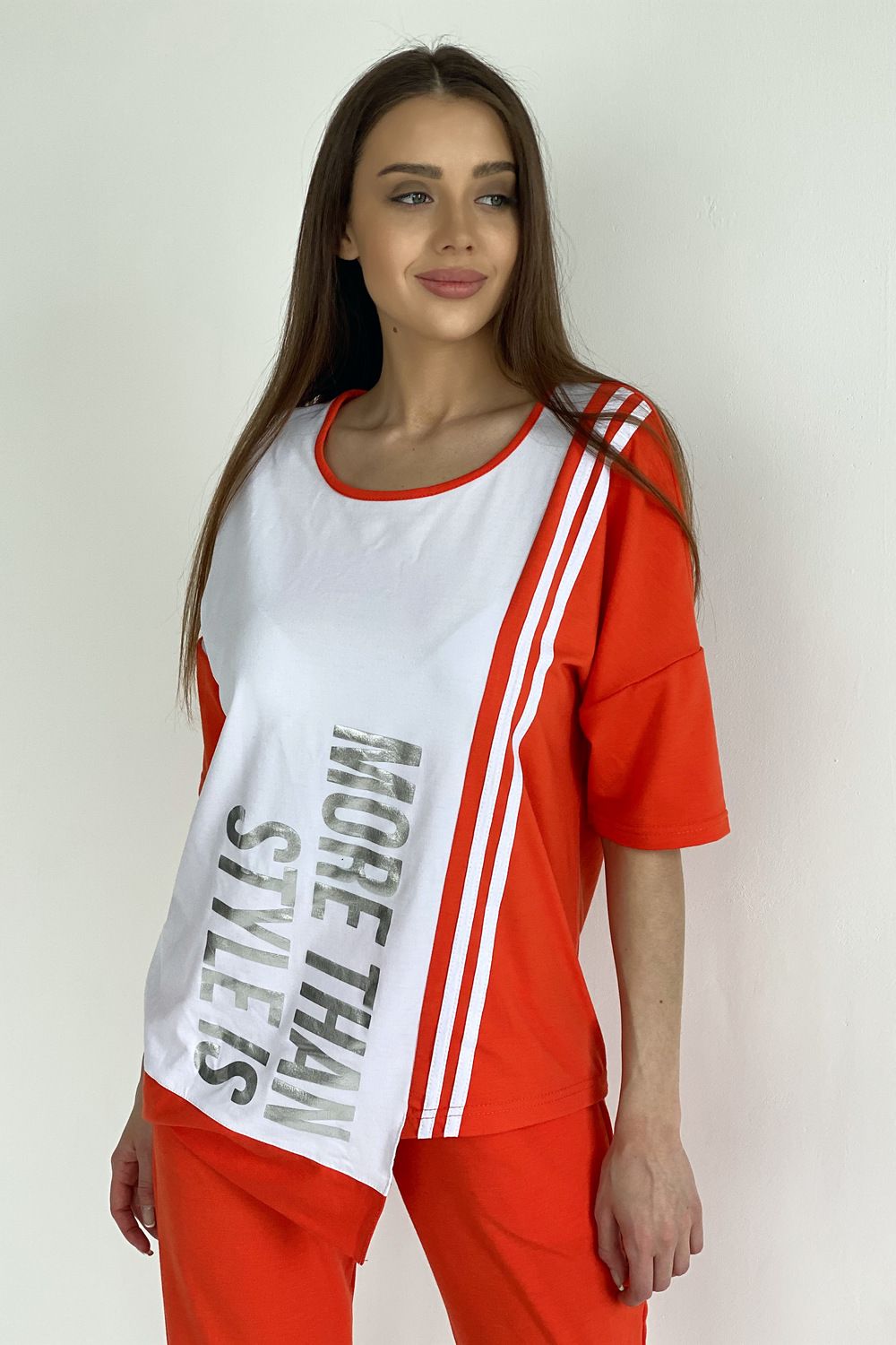 Футболка 8086 - рыжий