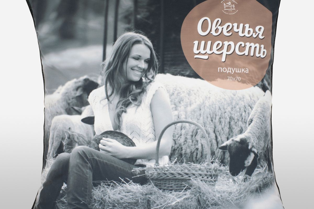 Подушка Овечья Шерсть ПШО-77о