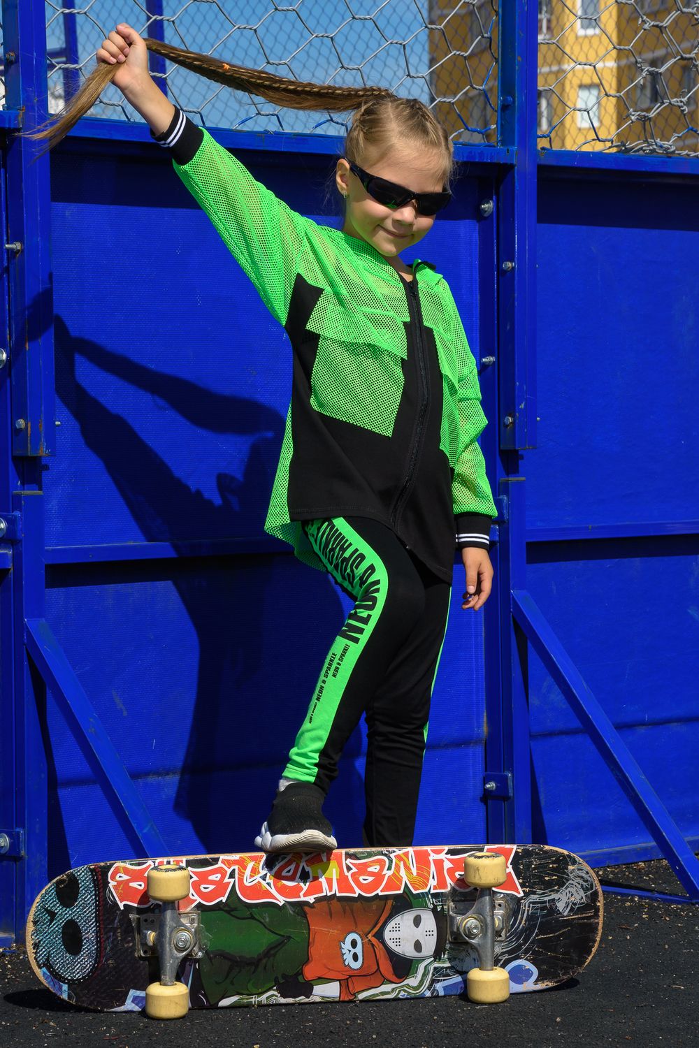 Толстовка 8136 детская - зеленый