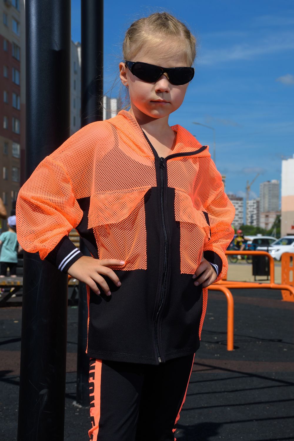 Толстовка 8136 детская - розовый