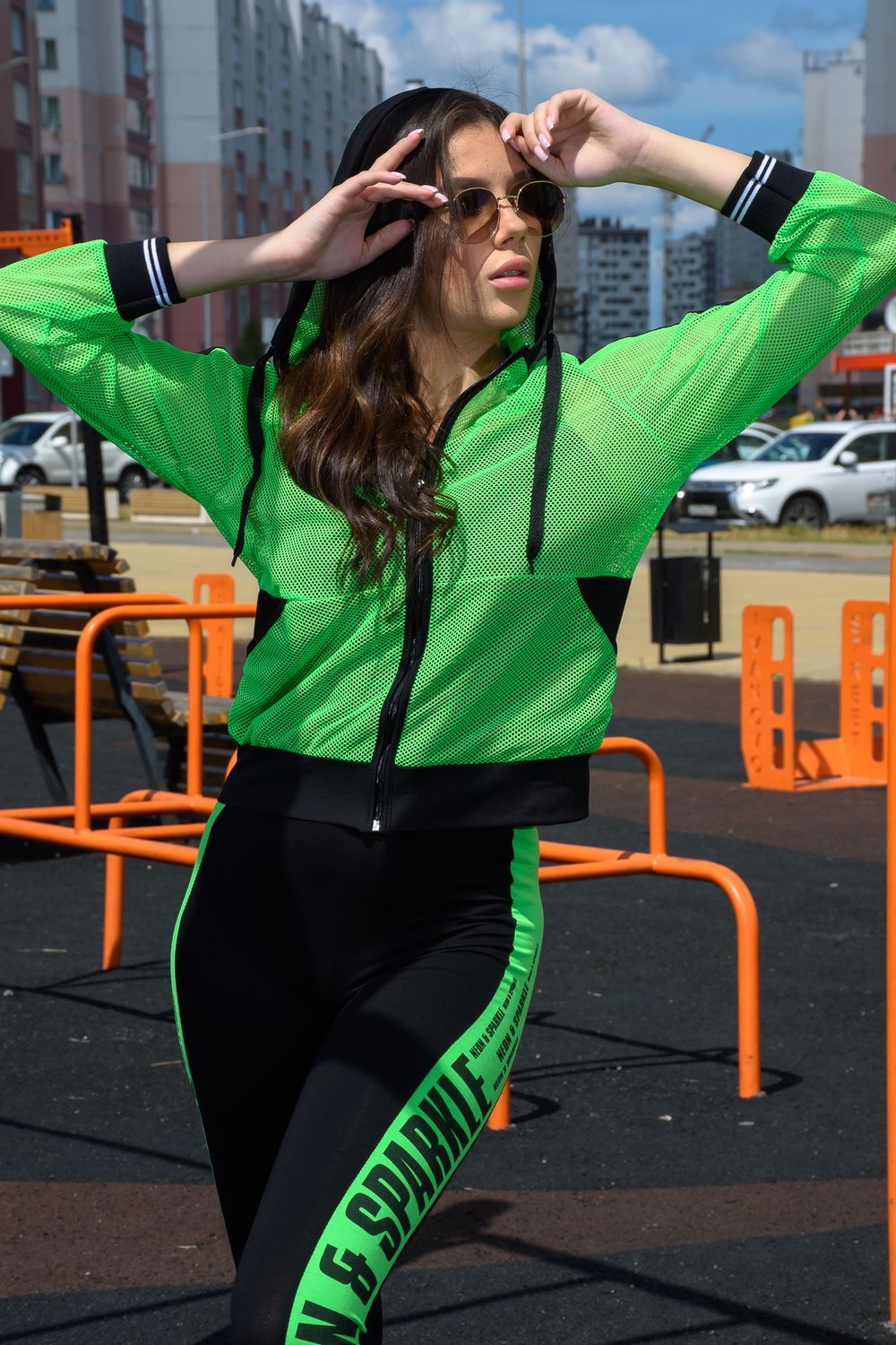 Толстовка 8135 - зеленый