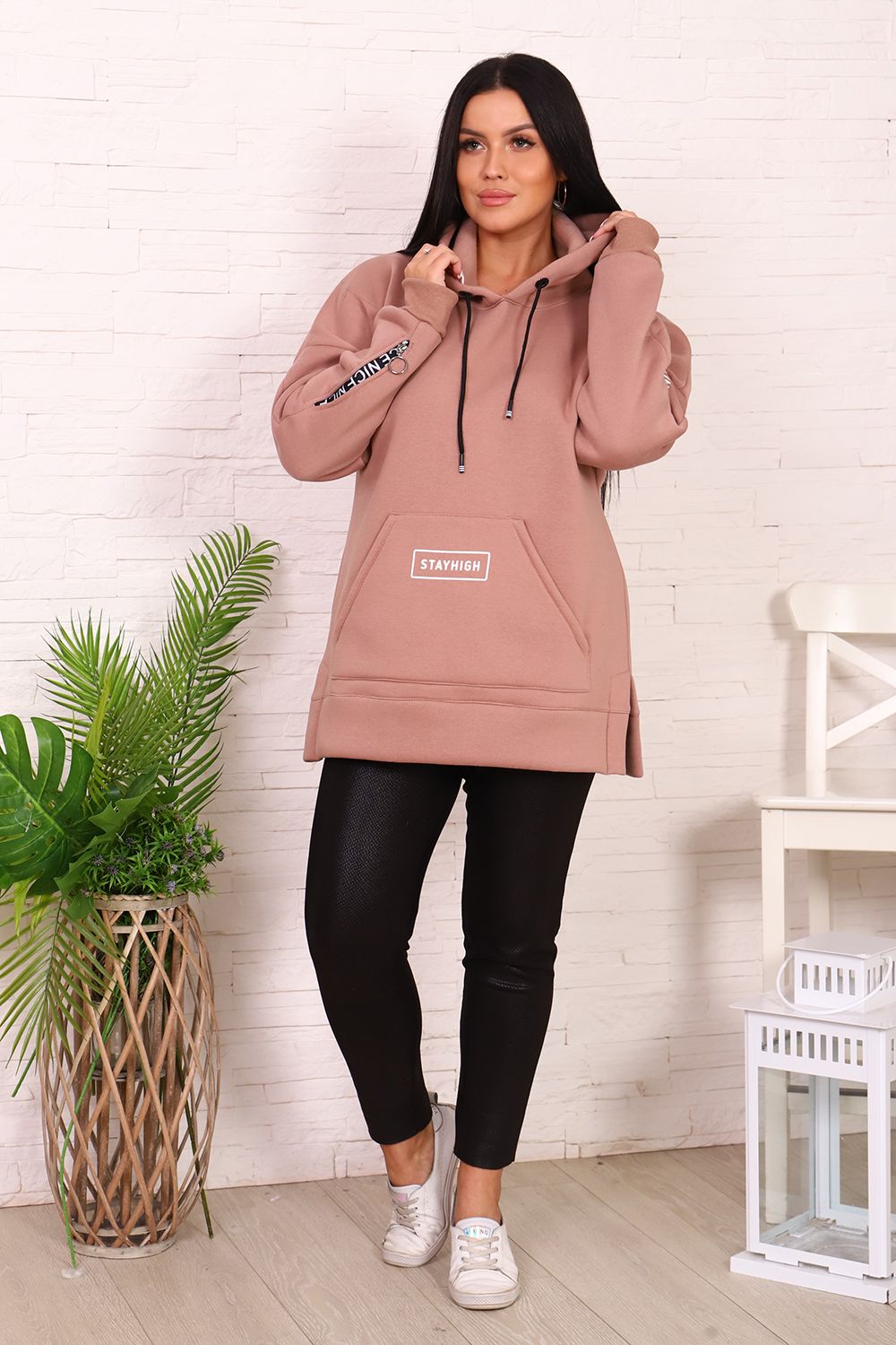 Толстовка 27008 - бежевый