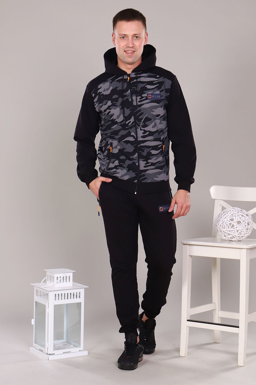 Костюм 17565 - серый