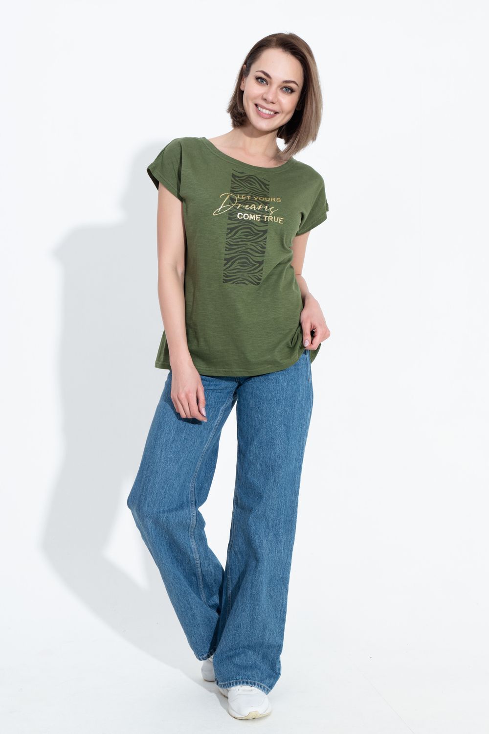 Футболка 24355 - хаки