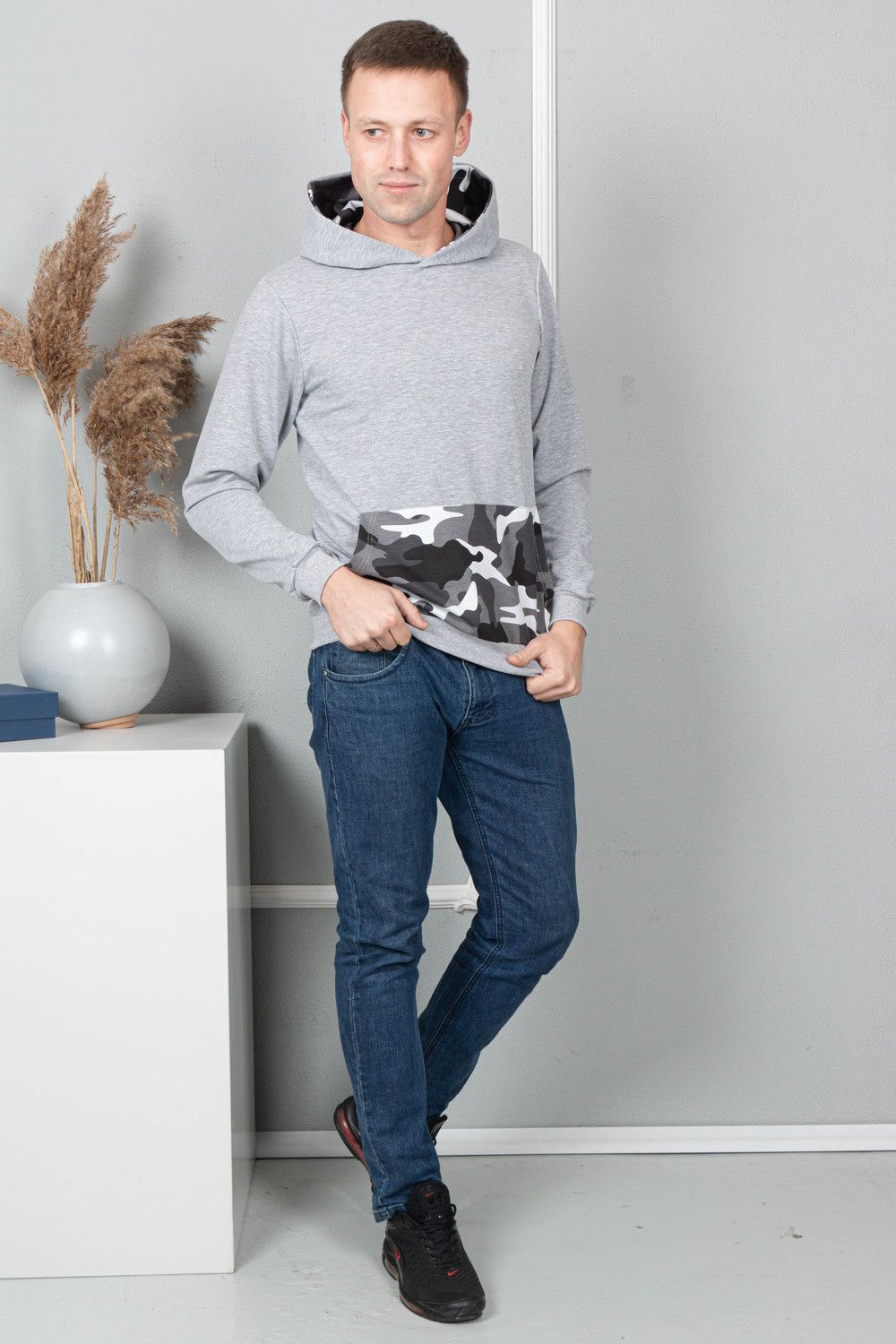 Толстовка 50505 - меланж