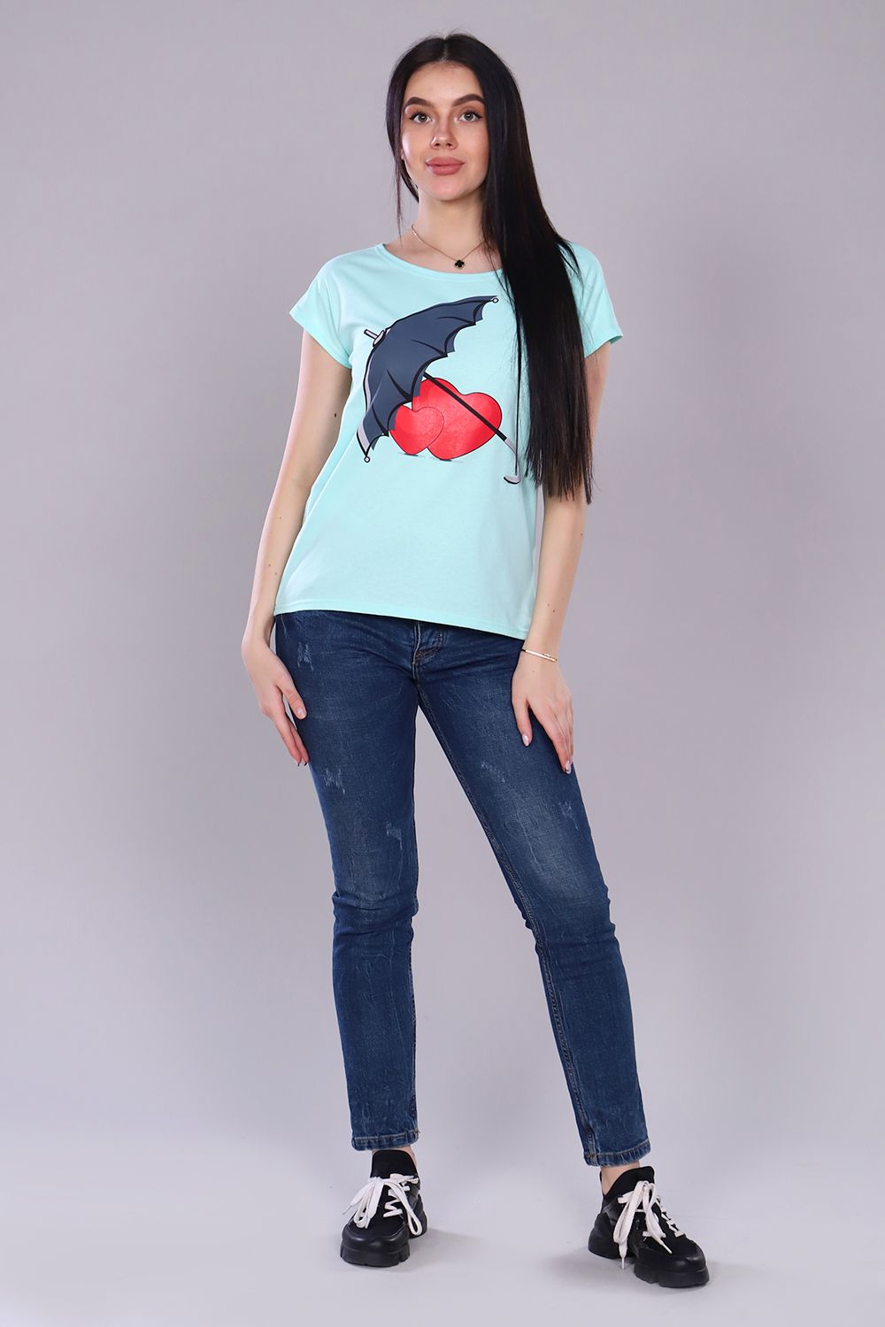 Футболка 24854 - ментол