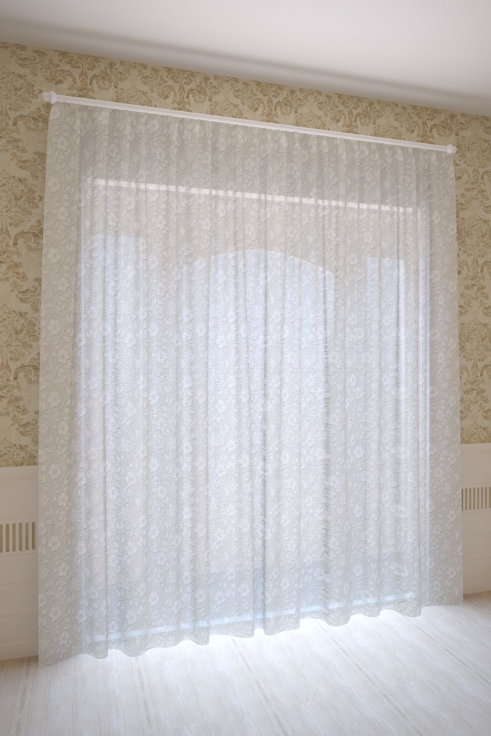 Фототюль 10824 - фисташковый