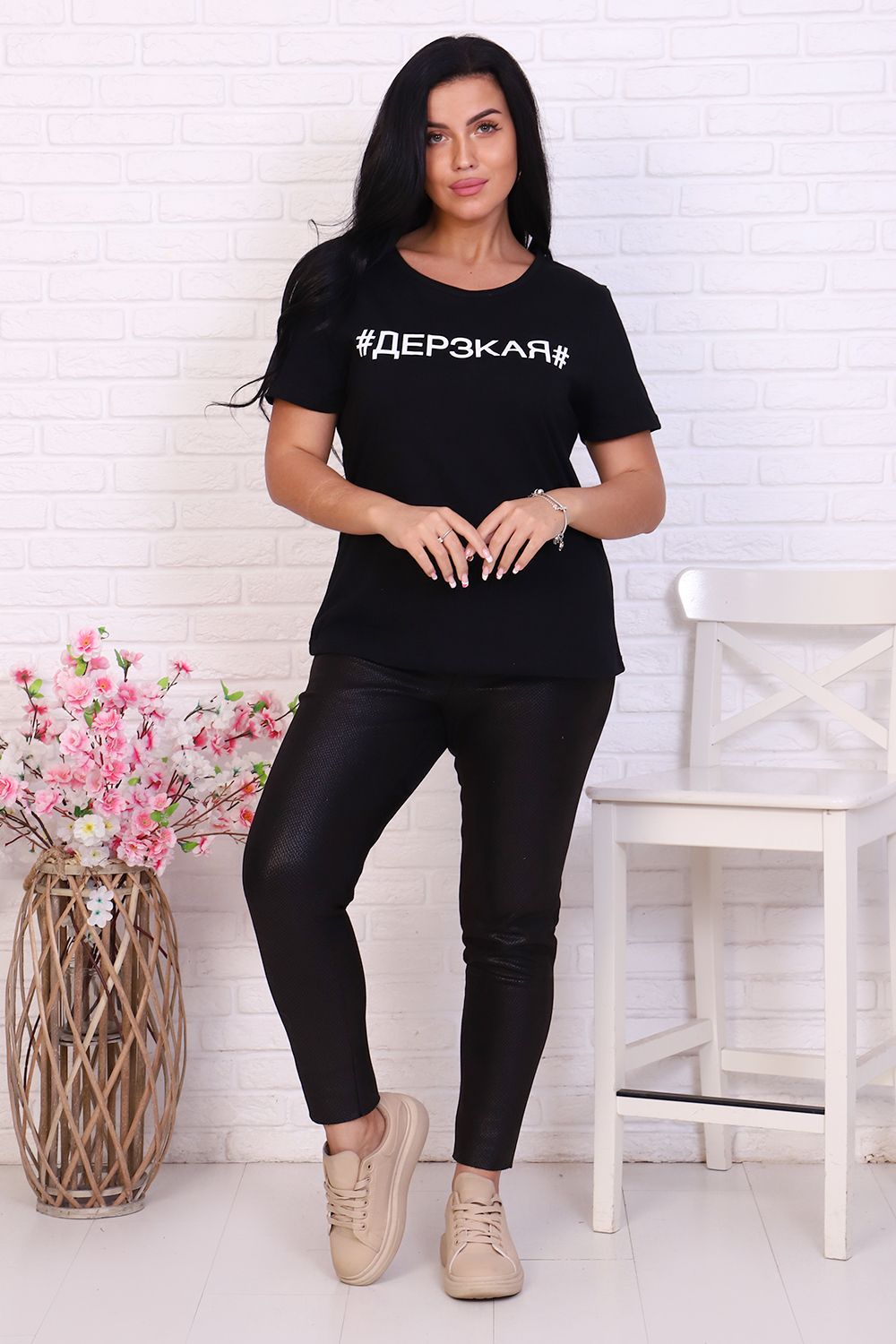 Футболка 11662 - черный